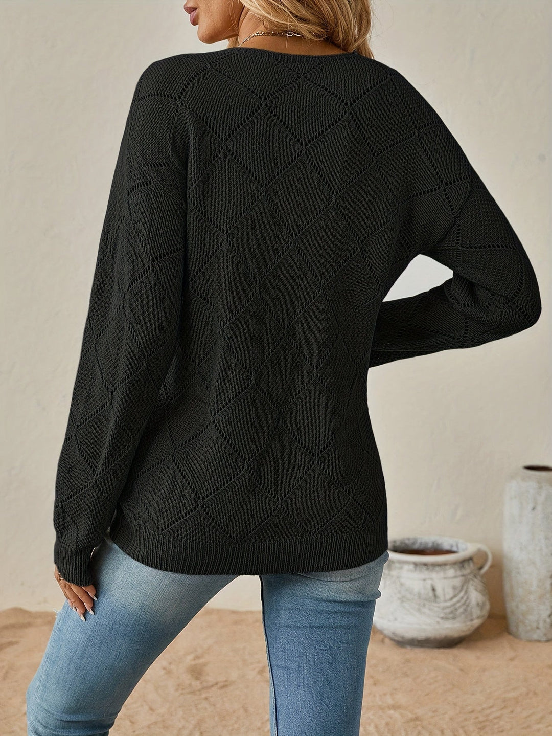 Isis | Casual V-Neck Jumper