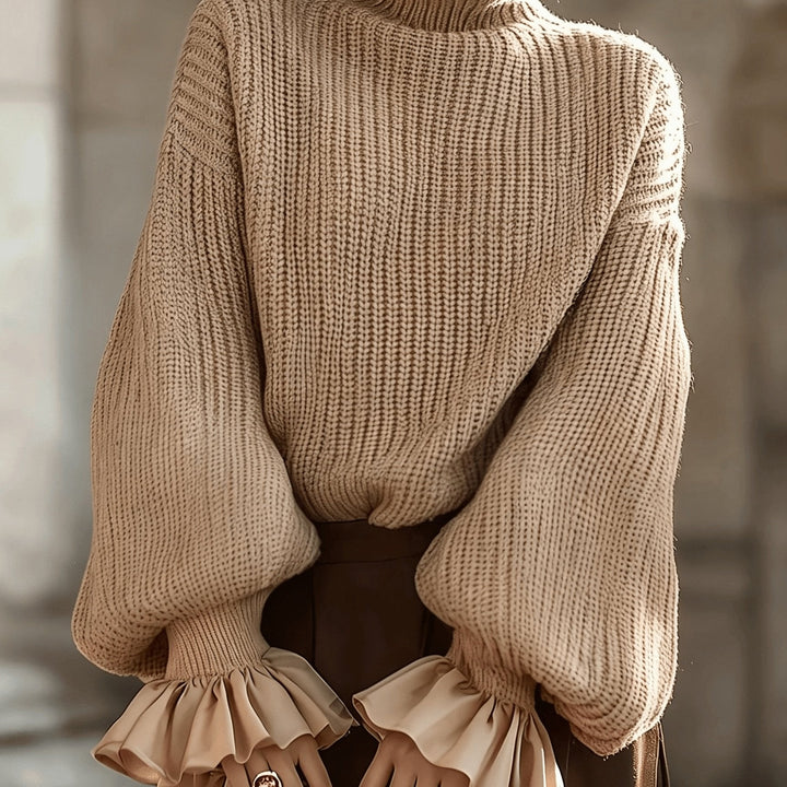 Roos | Casual Autumn Roll-Neck Jumper