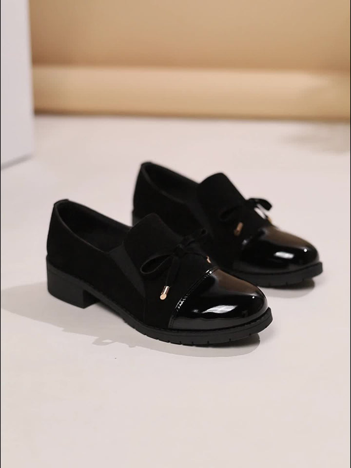 DELACROIX | Camille Comfortable Slip-Ons with Glossy Toe