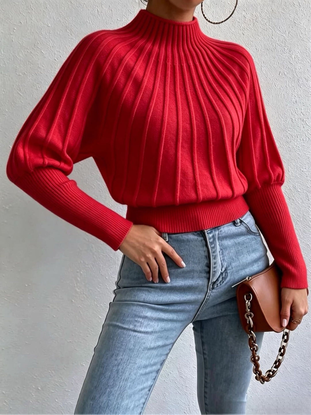 Luna | Casual Autumn Roll-Neck Jumper