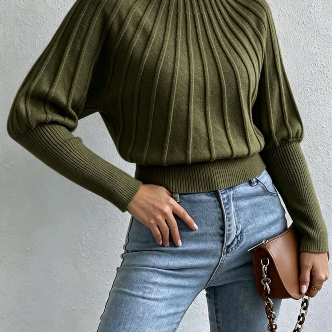 Luna | Casual Autumn Roll-Neck Jumper