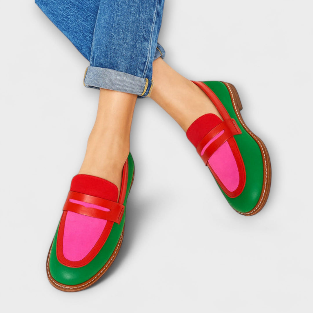 Nyla™ | Contrast Casual Moccasins