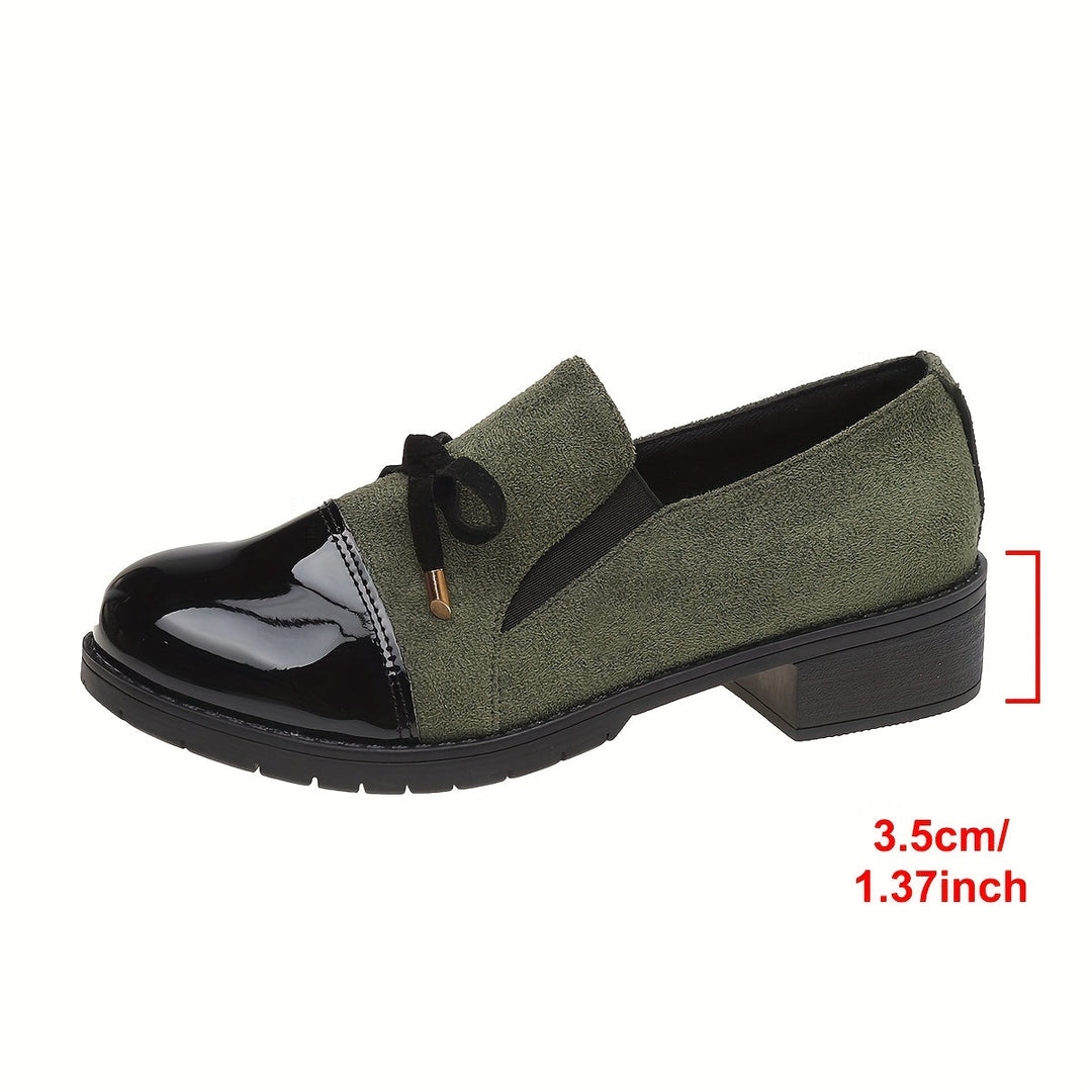 DELACROIX | Camille Comfortable Slip-Ons with Glossy Toe