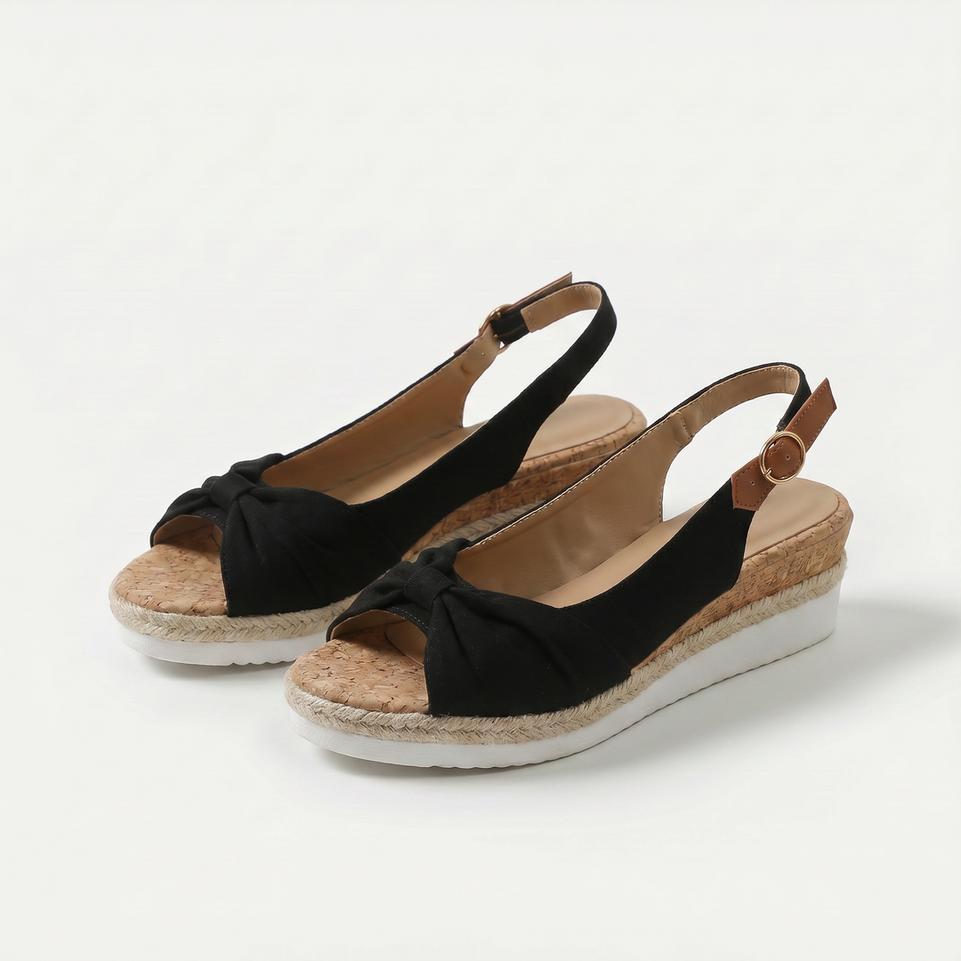 Shoes – Peep-Toe Comfort Sandals