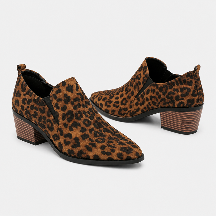 Angélique | Animal Print Loafers
