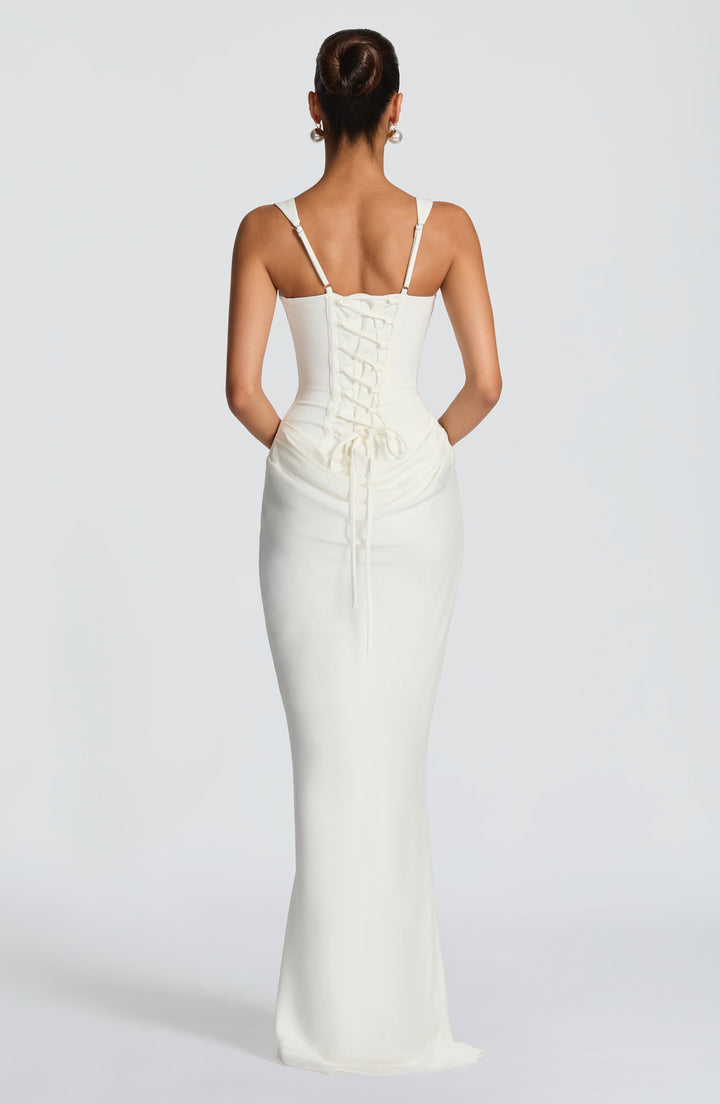 Éléonore | Square-Neck Maxi Dress
