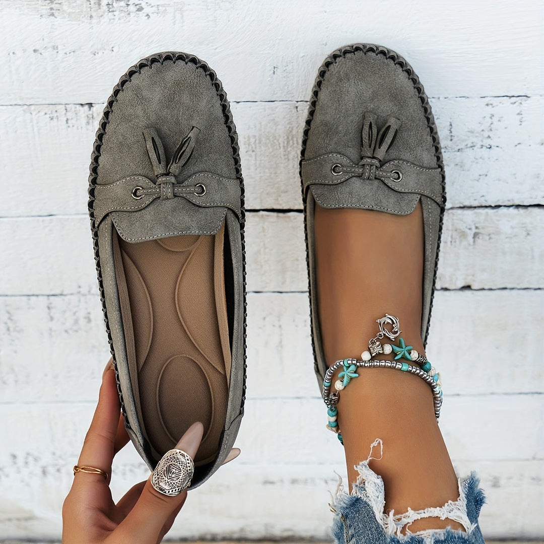 Nadine - Classic Tassel Loafers