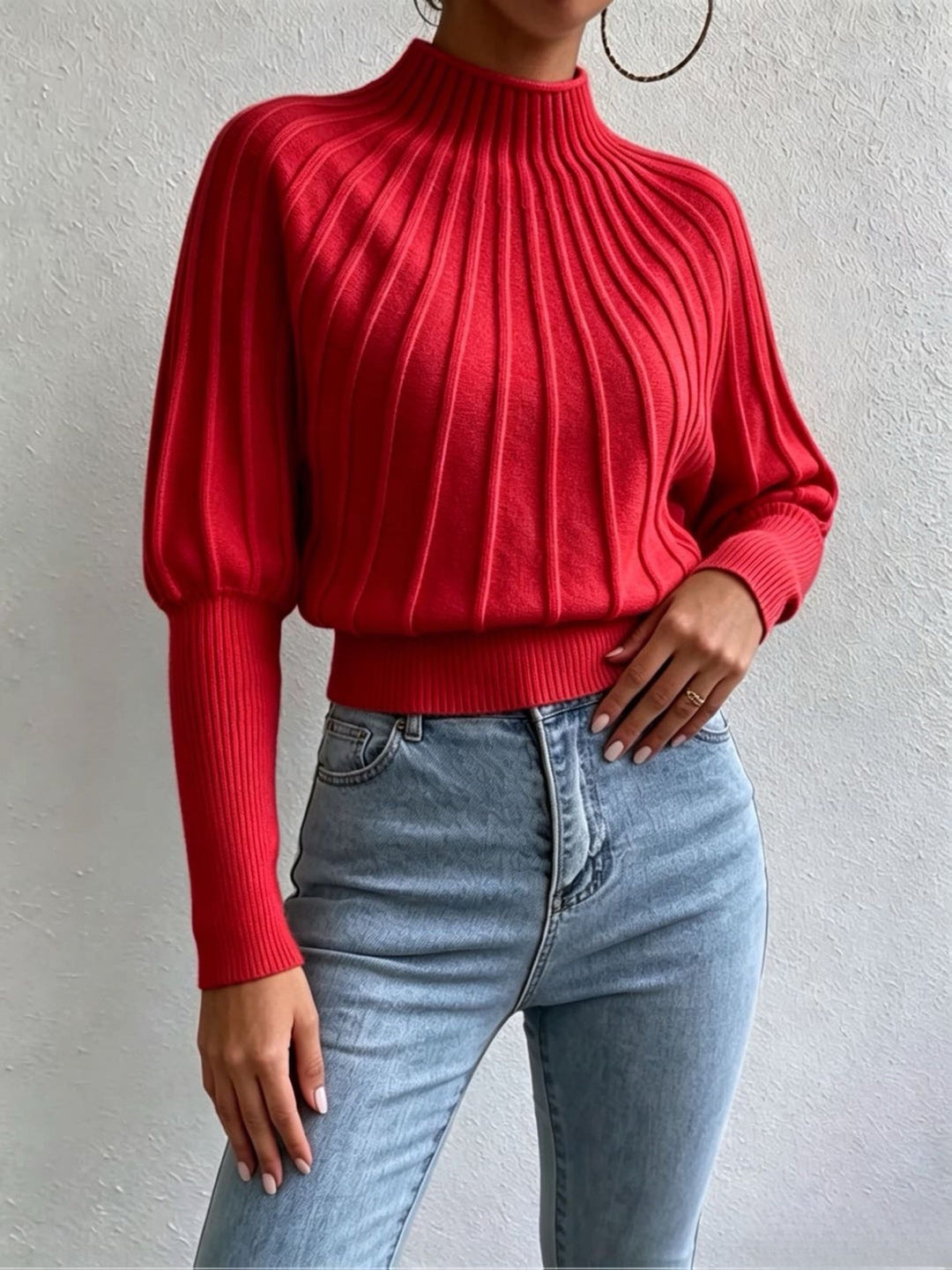 Luna | Casual Autumn Roll-Neck Jumper