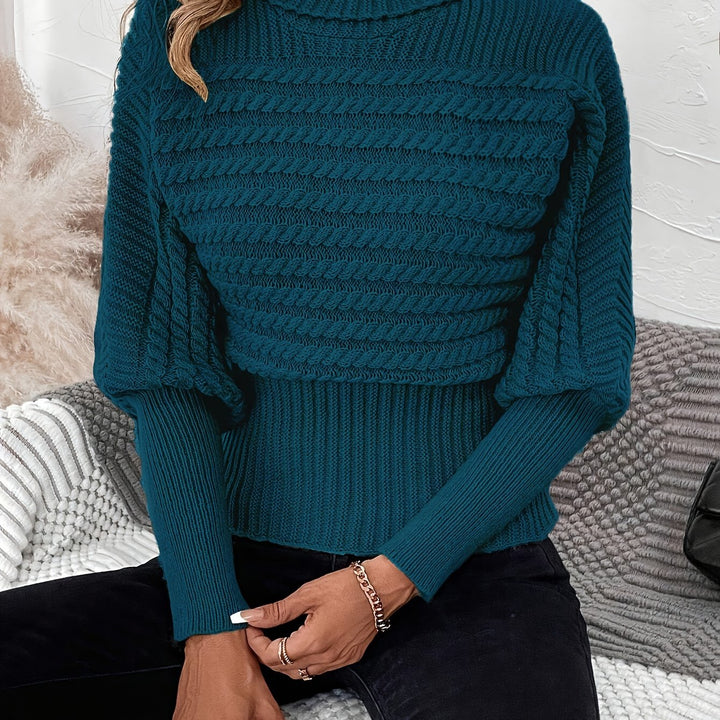 Dionne | Casual Autumn Roll-Neck Jumper