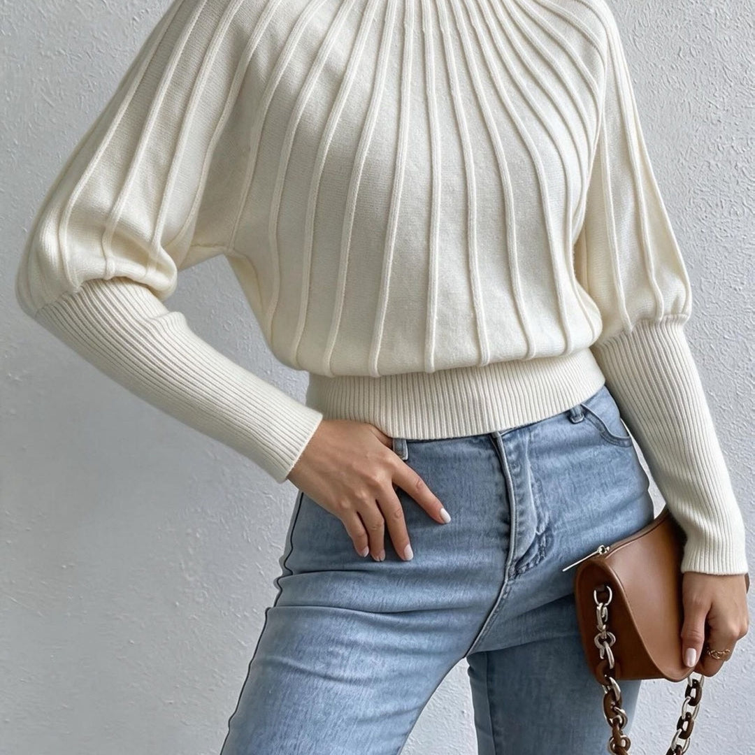 Luna | Casual Autumn Roll-Neck Jumper