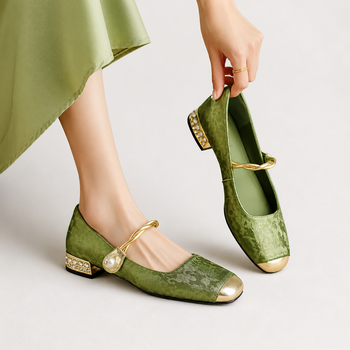Daisy | Mary Jane Slip-Ons