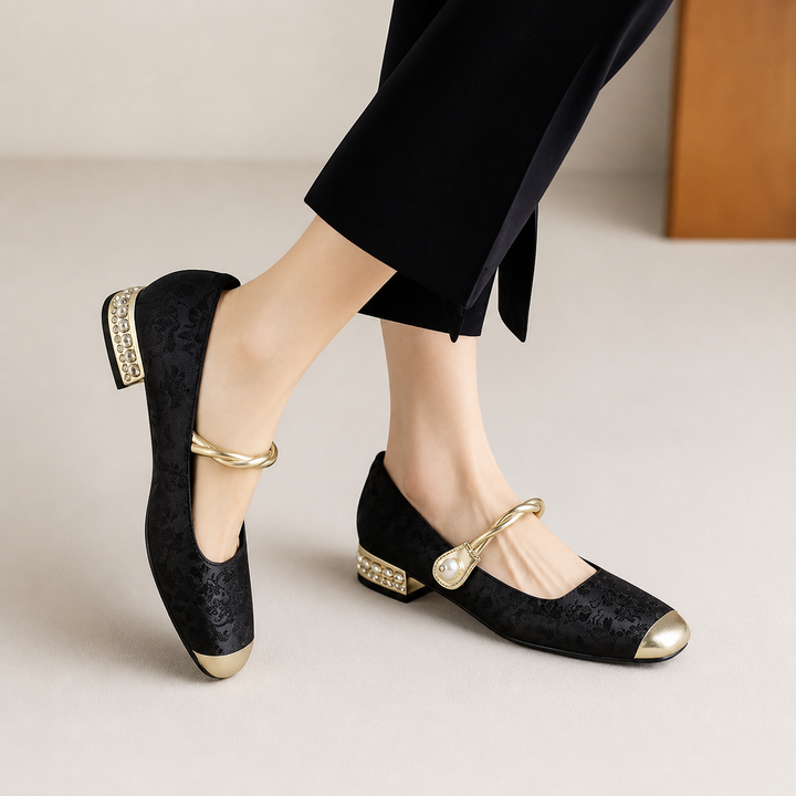 Daisy | Mary Jane Slip-Ons