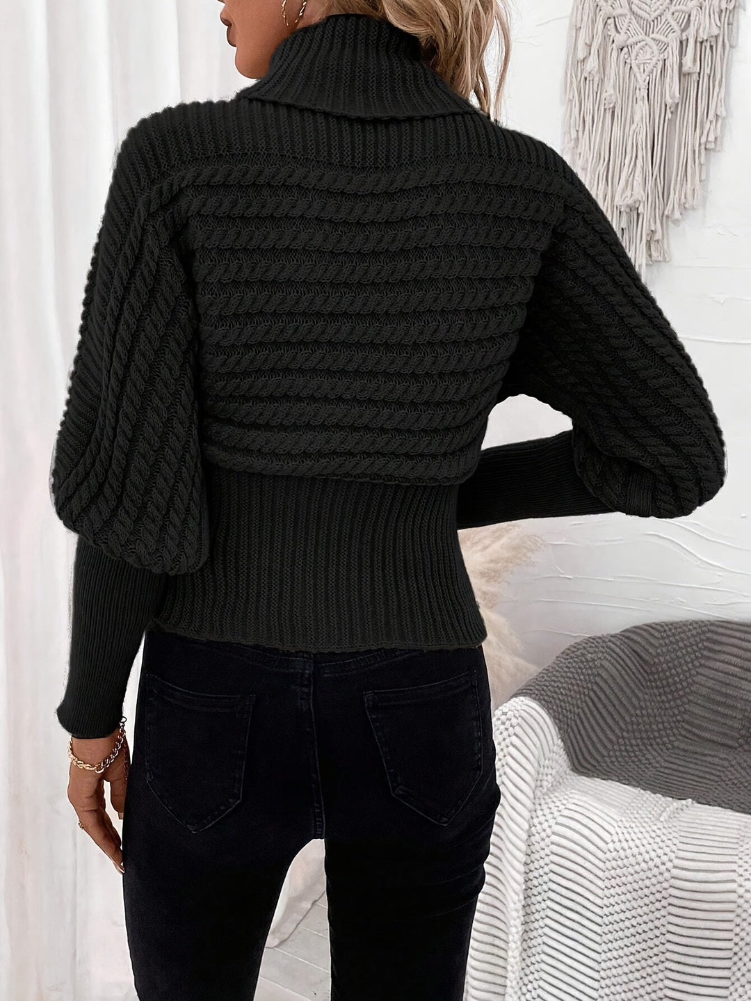 Dionne | Casual Autumn Roll-Neck Jumper