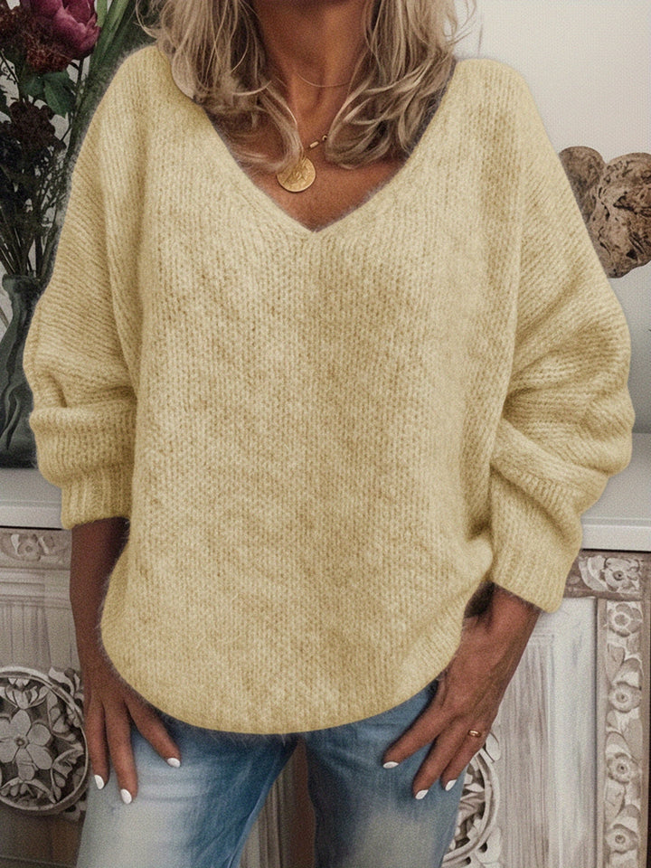 Christel | Casual V-Neck Autumn Jumper