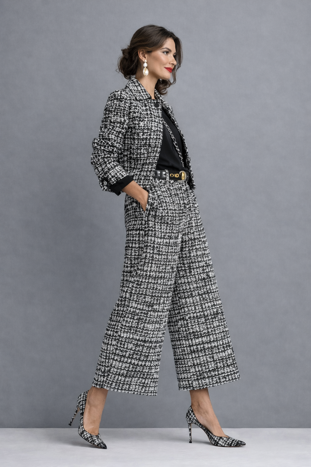 Manon | Autumn Blouse and Trouser Set