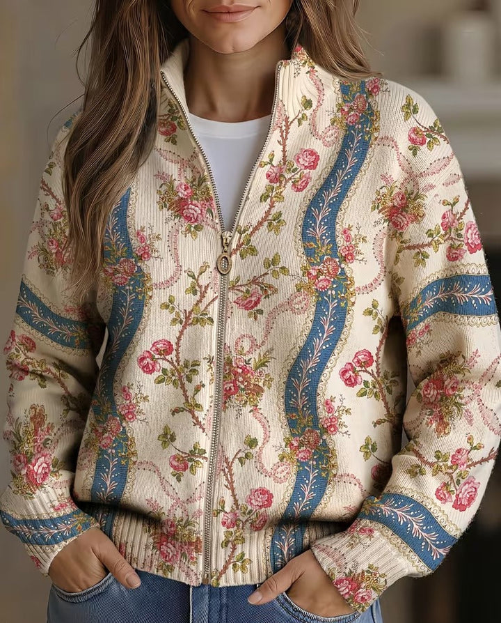 Elisabeth | Climbing Rose Ribbon Cardigan
