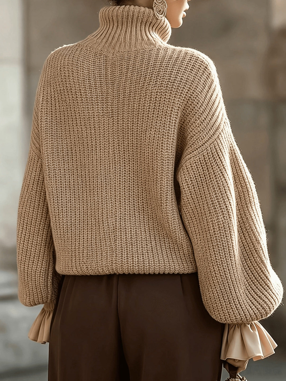 Roos | Casual Autumn Roll-Neck Jumper