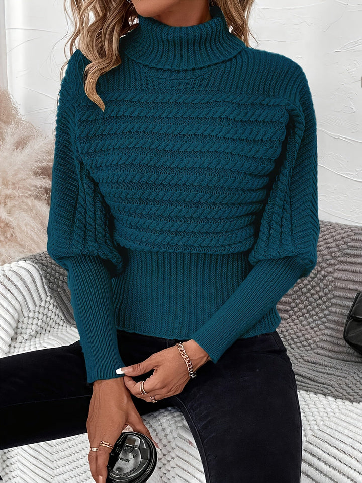 Dionne | Casual Autumn Roll-Neck Jumper