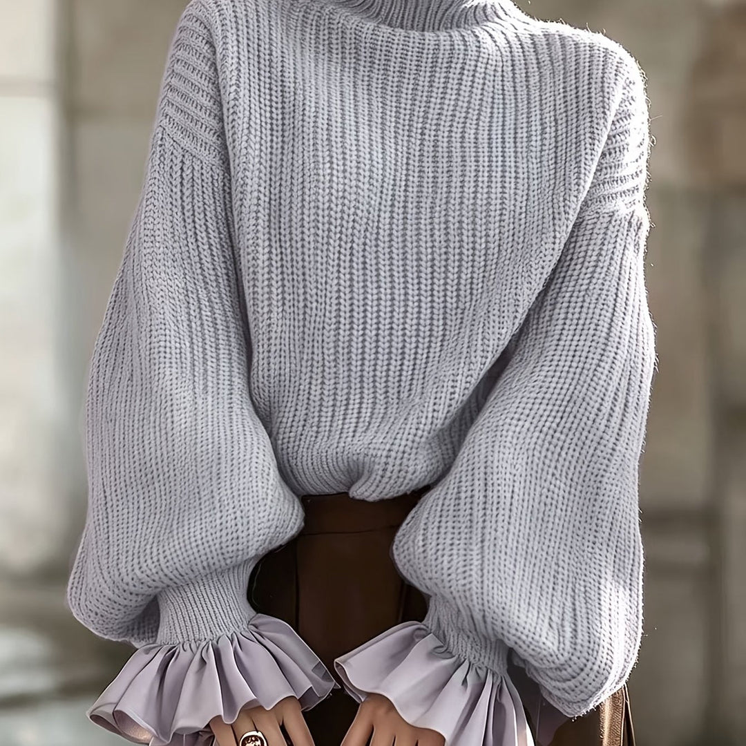 Roos | Casual Autumn Roll-Neck Jumper