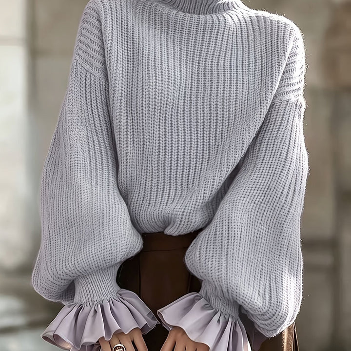 Roos | Casual Autumn Roll-Neck Jumper