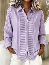Trees | Refined Striped Blouse