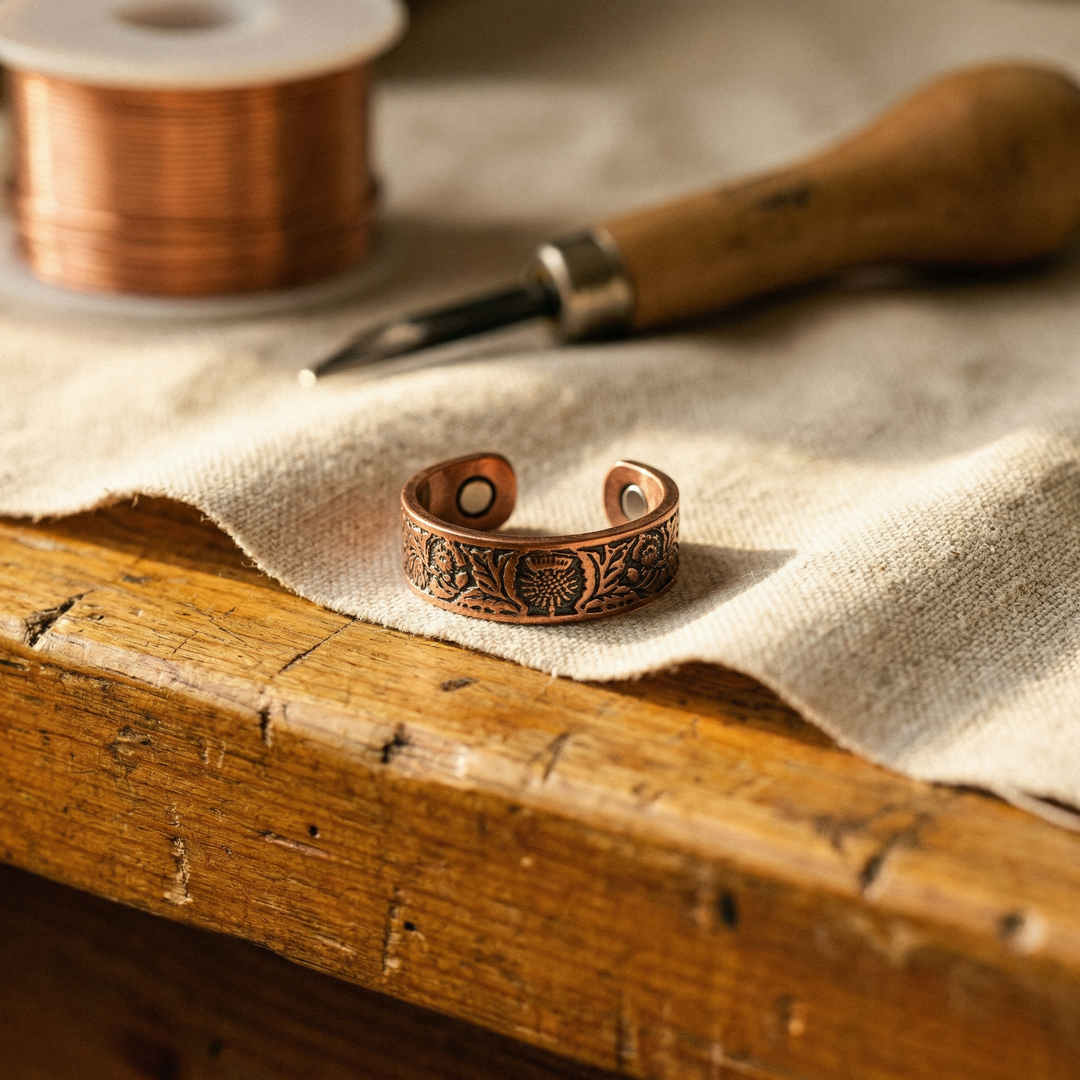 Golden Copper Ring