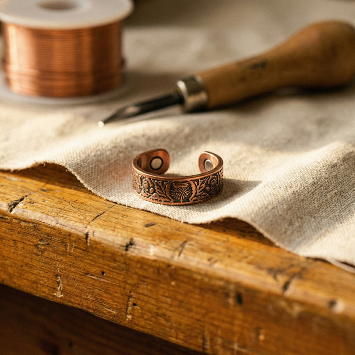 Golden Copper Ring