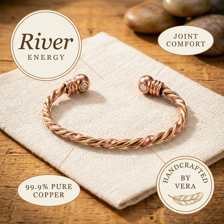 Rivers Copper Bracelet