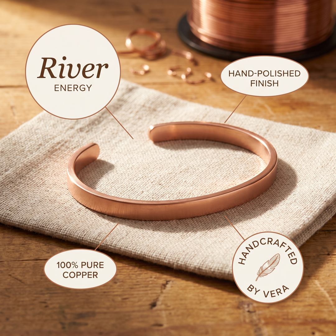 Rivers Copper Bracelet