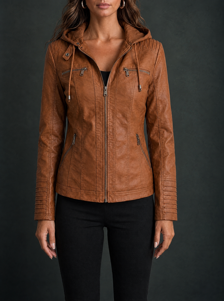 Durable and Elegant Leather Jacket