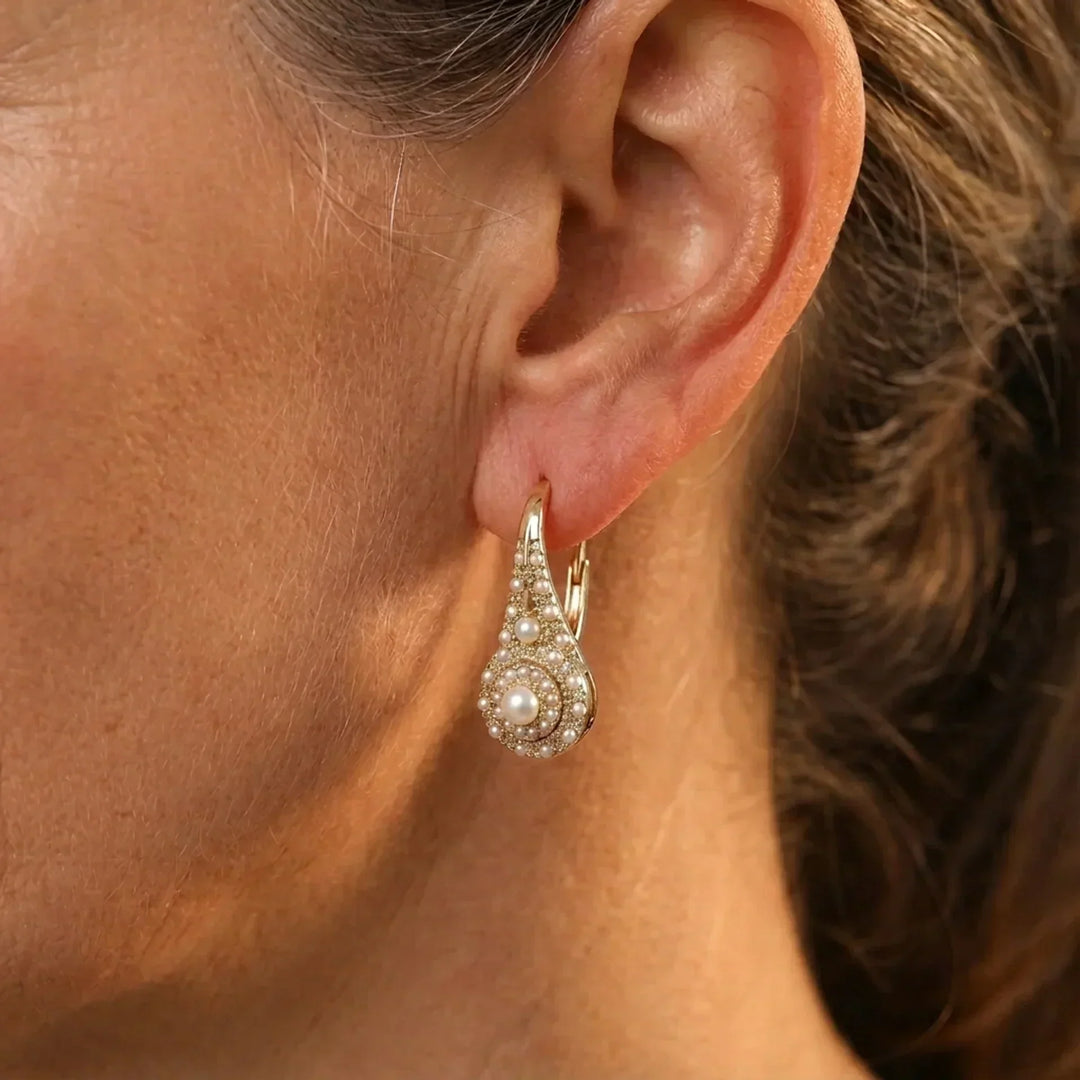 Elegant Pearl Earrings