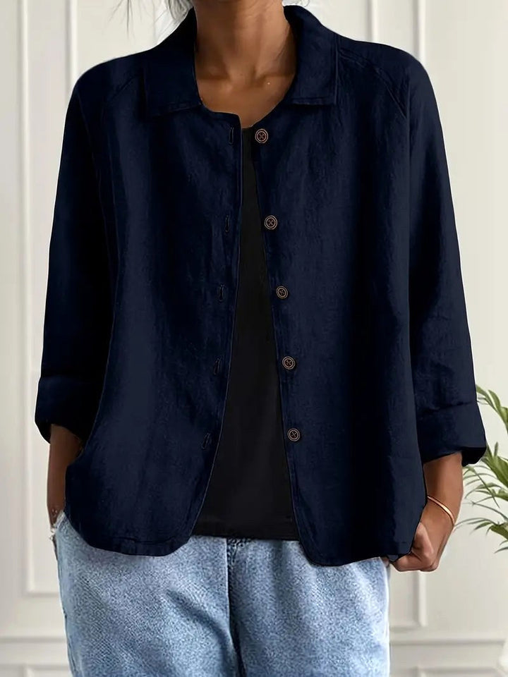 Mirthe | Refined Button-Through Blouse