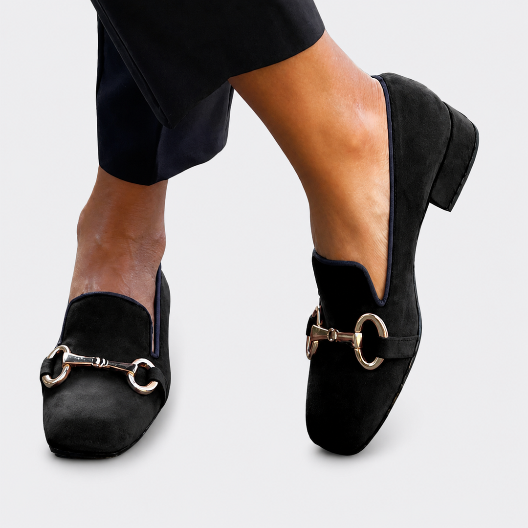 Louna | Loafers with Decorative Buckle