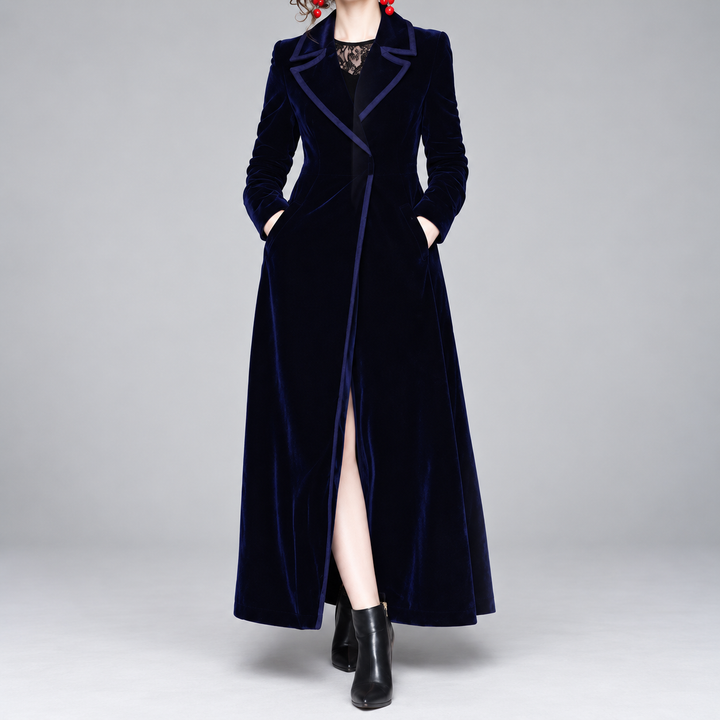 Séraphine | Long Velvet Coat
