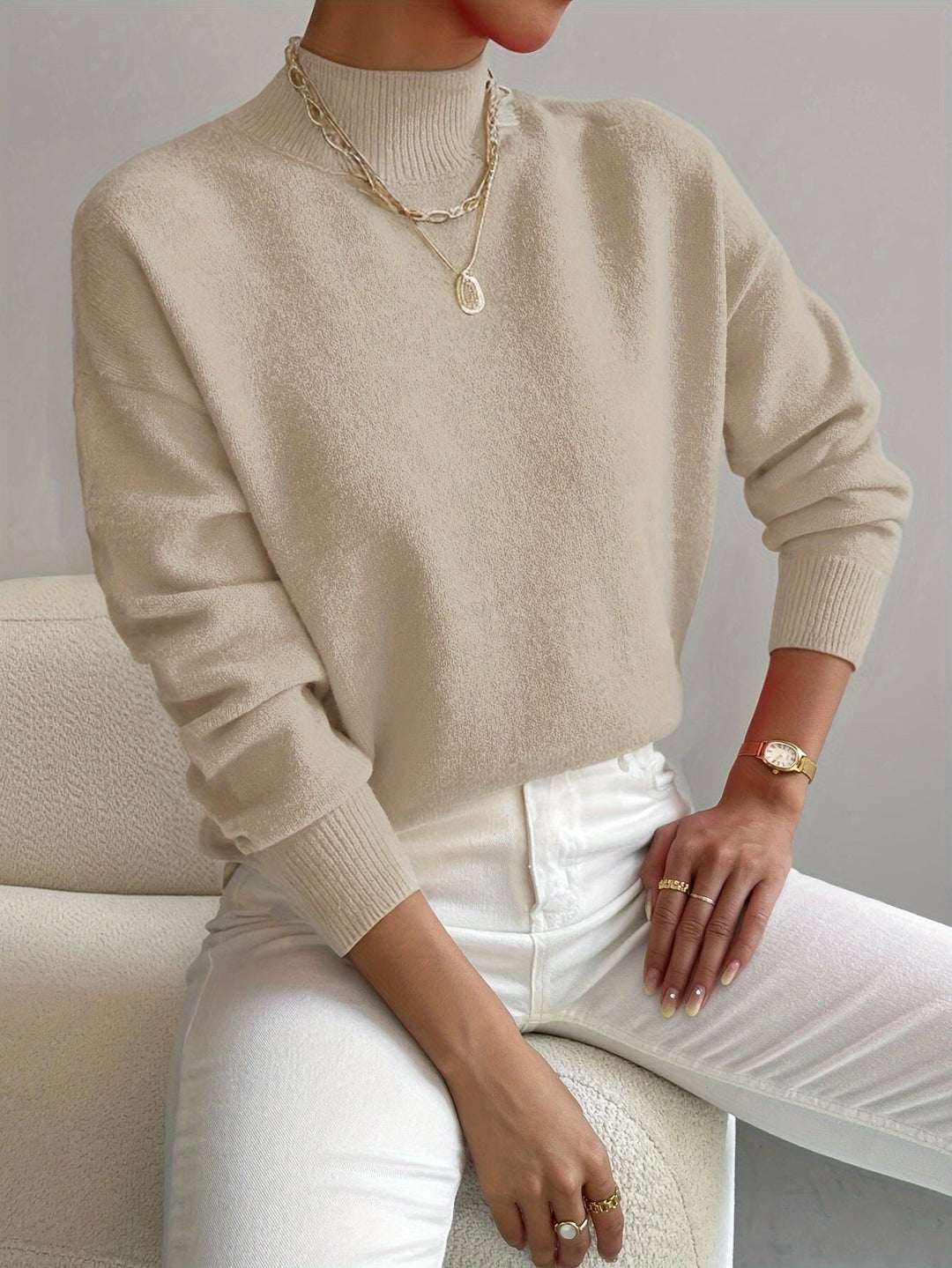 Christiane Soft Roll-Neck Jumper