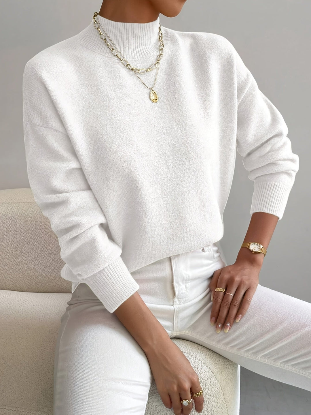 Christiane Soft Roll-Neck Jumper