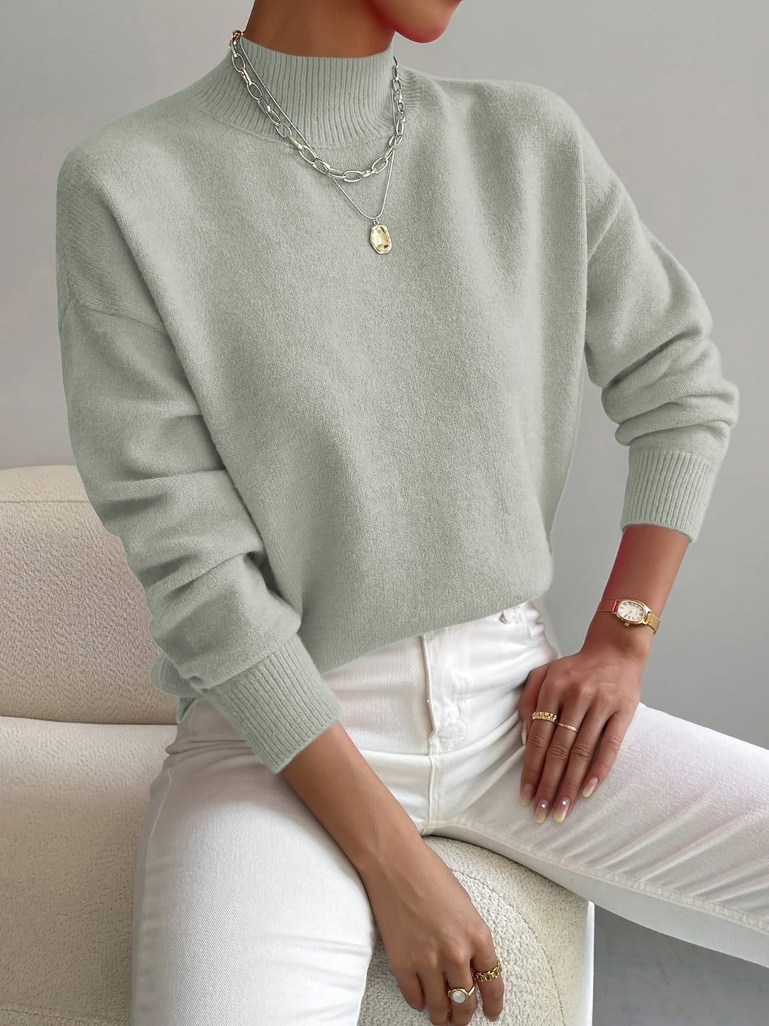 Christiane Soft Roll-Neck Jumper