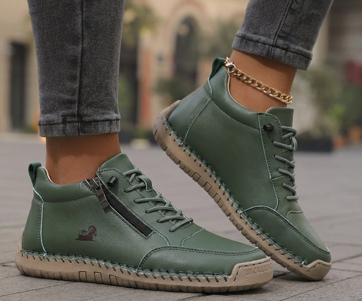 Mila – Comfortable Orthopaedic Trainers + Zip