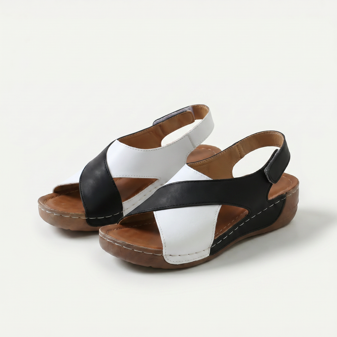Nicole Comfortable Open-Toe Sandals