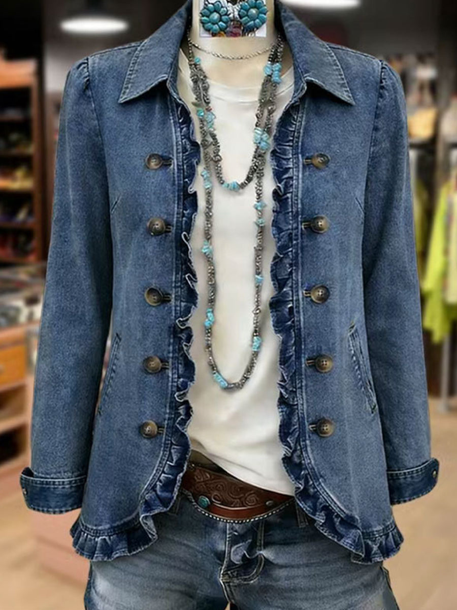 Lieke Ruffle Jacket