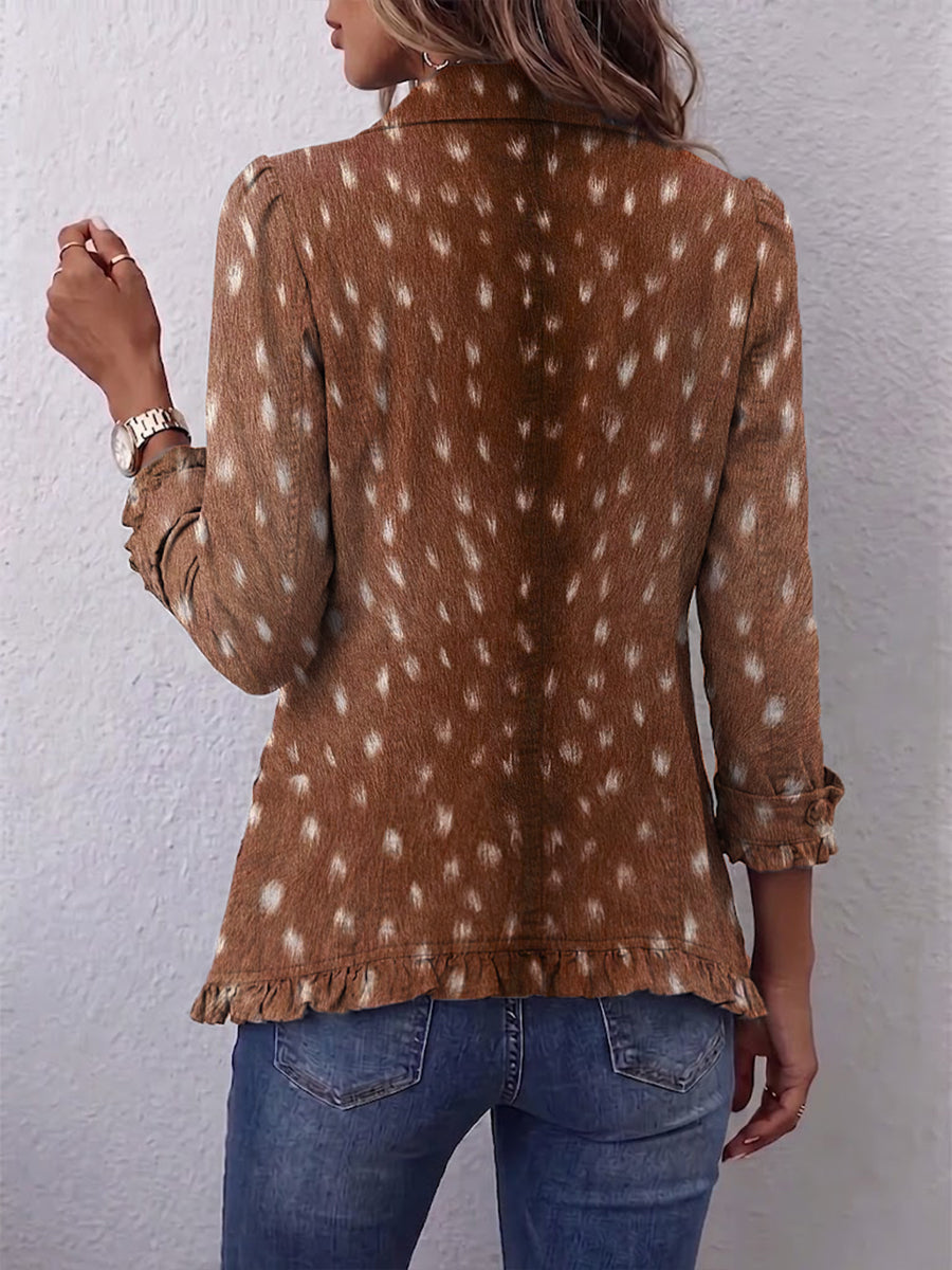 Anke Animal Print Jacket