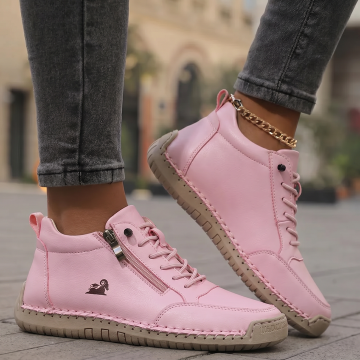 Mila – Comfortable Orthopaedic Trainers + Zip