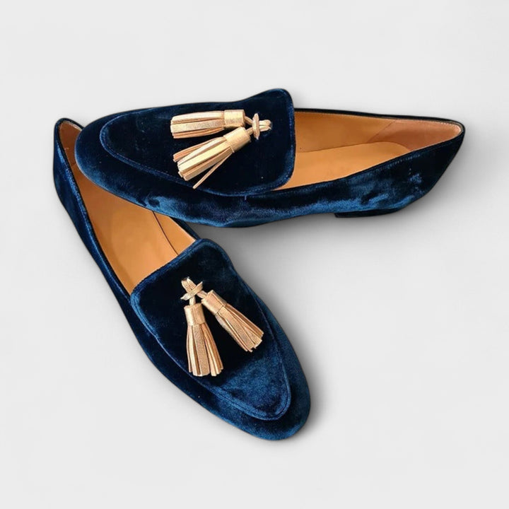 Quinnlyn | Vintage Fringed Loafers