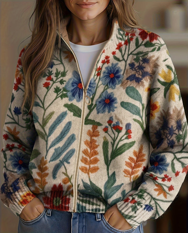 Rieke | Botanical Garden Zip Cardigan