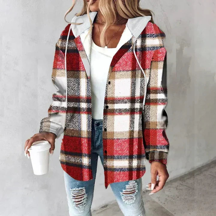 Élise Padded Hooded Overshirt