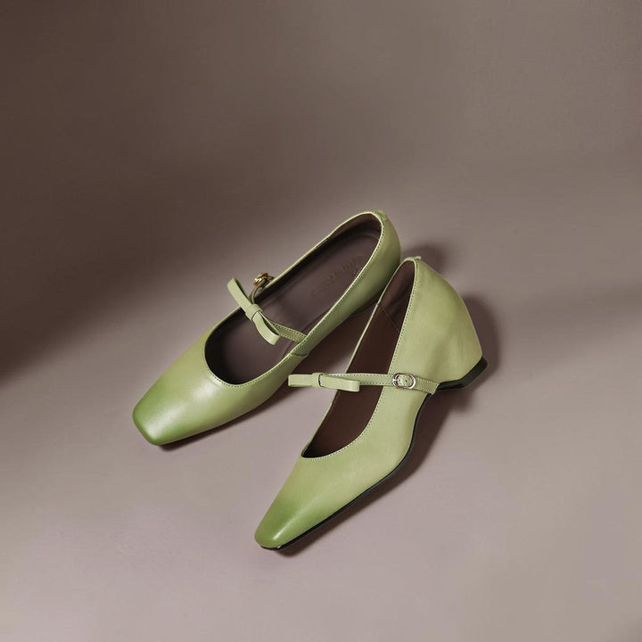 DELACROIX | Chloé Elegant Bow Mary Janes