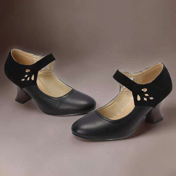 DELACROIX | Aveline Button-Strap Slip-Ons