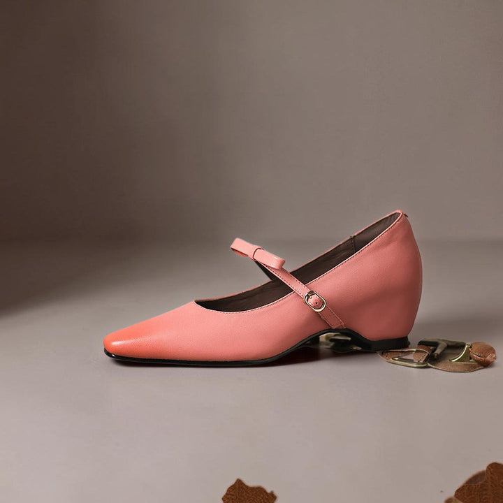DELACROIX | Chloé Elegant Bow Mary Janes
