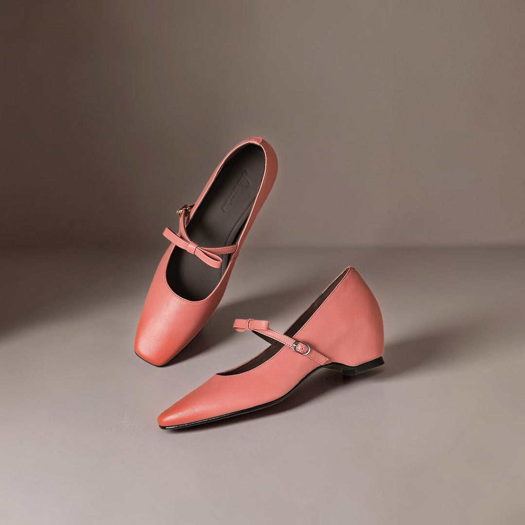 DELACROIX | Chloé Elegant Bow Mary Janes