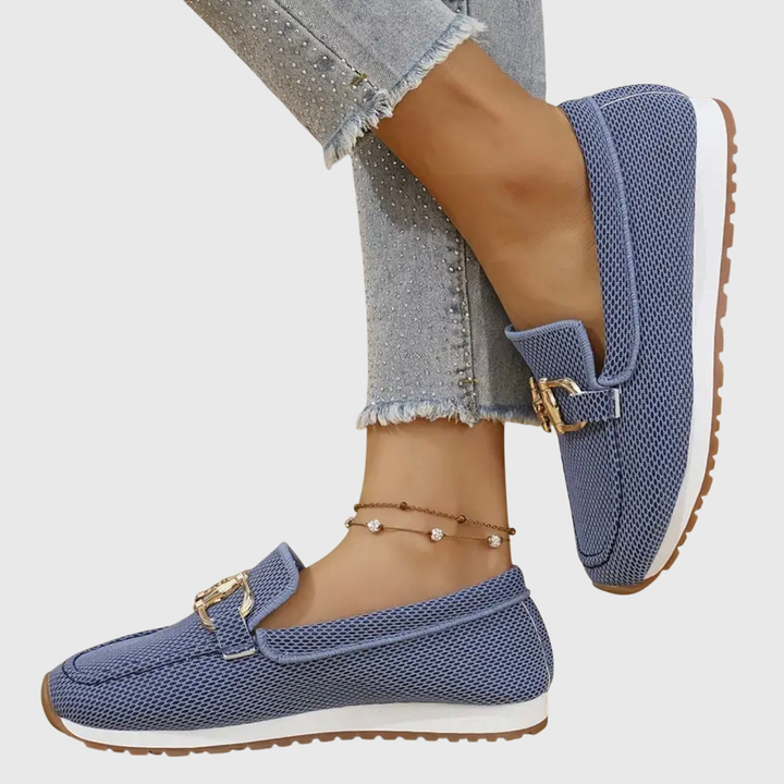 DELACROIX | Michèle Knit Flatform Slip-Ons